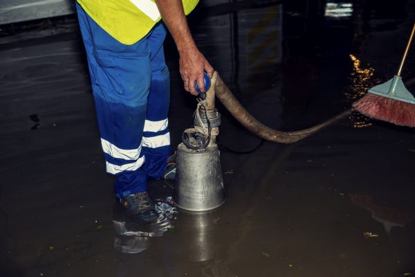 Basement Water Removal in Stamford